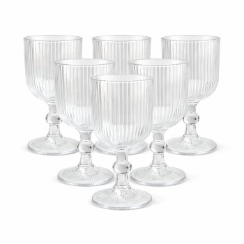 Conjunto Taça Decorativa Versalhes Kit c/ 6 Unidades